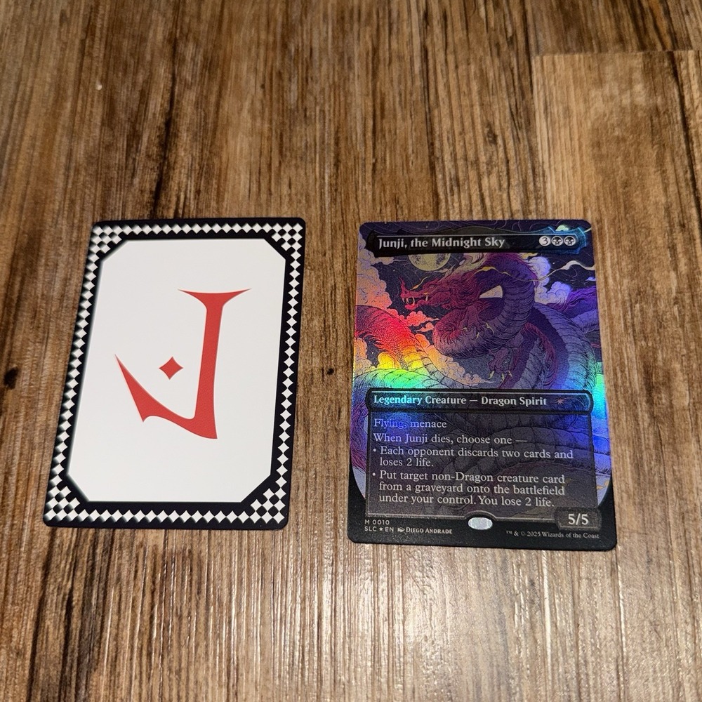 Junji The Midnight Sky‎ FOIL MTG An Encyclopedia Of Magic Secret Lair Fresh